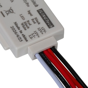 Eénknops éénkleurige 24V aanraaksensor schakelaar IP54 waterdicht CE gecertificeerd voor LED-lichtstrip op slimme spiegel - Product Image 5