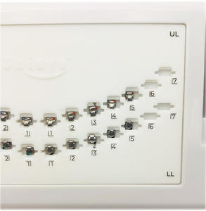 Cina <span class=keywords><strong>Dental</strong></span> ortodontico ortodontico ortodontico produttore di staffe ortodontiche a bordo Standard - Product Image 2