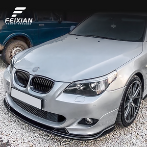 Para <span class=keywords><strong>BMW</strong></span> Serie <span class=keywords><strong>5</strong></span> <span class=keywords><strong>E60</strong></span> E61 2005-2010 <span class=keywords><strong>M</strong></span> Sport, Kit de Parachoques Delantero con Divisor de Labios de Fibra de Carbono ABS de Alta Calidad FEIXIAN - Product Image 6