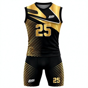 Ensemble Maillot de Basketball Sans Manches et Short de Compression Noir et Or Personnalisé Numéro 25 à Rayures Diagonales – Tenue d'Équipe Sublimée - Product Image 1