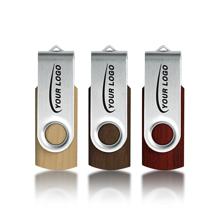 New Arrival Copper wooden usb flash drive Elegant gift pen drives with box Best Promotional U disk for custom logo usb wood box