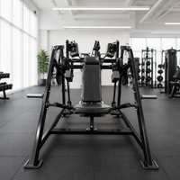Machine de musculation professionnelle à charge libre en acier, robuste et sûre, pour exercices de traction et de pression des bras, idéale pour les clubs de fitness
