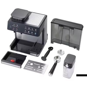 <span class=keywords><strong>Cafetera</strong></span> Comercial Inteligente Semiautomática de <span class=keywords><strong>Acero</strong></span> <span class=keywords><strong>Inoxidable</strong></span> 4 en 1 para Cappuccino y Latte, <span class=keywords><strong>Italiana</strong></span>, 20 Bares, para el Hogar - Product Image 4