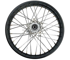 Piezas de Repuesto para Ruedas de Motocicleta de Acero Inoxidable, Conjunto de Cubo de Rueda Delantera <span class=keywords><strong>ZX250R</strong></span> - Marca FN de Alta Calidad - Product Image 4