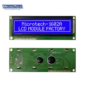1602 lcd modulo caratteri a matrice di punti COB FSTN monocromatico grande modulo display LCD S6A0069 MPU