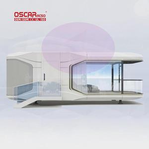 40ft di chuyển Container vận chuyển Nhà 5 phòng ngủ đúc sẵn mô-đun nhà sống làm việc cắm trại không gian Viên Nang Nhà - Product Image 2