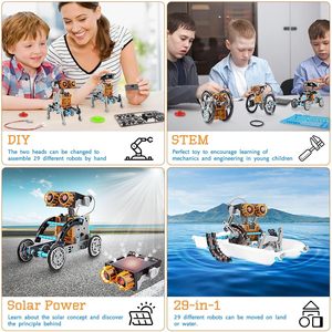 <span class=keywords><strong>Kit</strong></span> de robot solaire 29 en 1, <span class=keywords><strong>kit</strong></span> de robot STEM, jouets scientifiques pour enfants de 8 à 16 ans, jouets éducatifs - Product Image 6