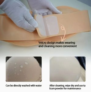 Silicone Skin Care <b>Invisible</b> Strapless <b>Bra</b> Padded Breast <b>Lift</b> Sexy Breathable Washable Breast Petals <b>Bra</b> Extenders Included - Product Image 4