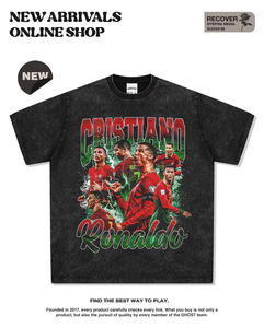 <span class=keywords><strong>Camiseta</strong></span> de Hombre 100% Algodón de Alta Calidad, 250G, Impresión DTG, <span class=keywords><strong>Hombros</strong></span> Anchos, Manga Corta, Holgada y Transpirable, Venta al Por Mayor - Product Image 3