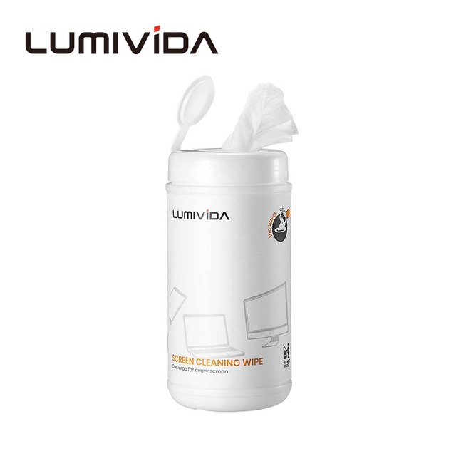 Premium Screen Cleaning Wipes Non-Toxic Touchscreen Electronics Cleaner Anti Static Monitor Wipes for TV Laptop Phone Screens