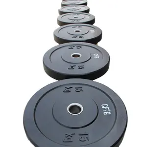Besi Cor 2 Inci Grip Plate Barbel Standard Weight Plate Grosir untuk Berat