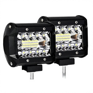 ไฟสปอร์ตไลท์ LED XTX ขนาด 4 นิ้ว 72 วัตต์ 20 หลอด LED 6500 ลูเมน สีขาวธรรมชาติ กันน้ำ 10-30 โวลต์ สำหรับงานกลางแจ้ง/สปอตไลท์/ฟลัดไลท์/ลำแสงสำหรับขับขี่ออฟโรด - Product Image 3
