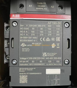 Stock Contactor AF370-30-<b>11</b>-13 3P 100-250V 50Hz AC Modbus Product Contactor 220v Stock Contactor AF370-30-<b>11</b>-13 100-250V50/60HZ- - Product Image 6
