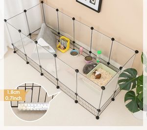 Proveedor de China, corralito <span class=keywords><strong>para</strong></span> conejos, jaulas <span class=keywords><strong>para</strong></span> conejillos de indias, jaulas <span class=keywords><strong>para</strong></span> hámster, diseño inferior de red de hierro <span class=keywords><strong>para</strong></span> valla de ejercicio portátil <span class=keywords><strong>para</strong></span> animales pequeños - Product Image 6