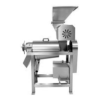 Gemakkelijk te reinigen industriële mango-, aardbei- en tomatenpulpmachine, groente- en fruitpulper