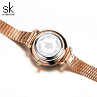 SK dames Quartz Relogio vide plaqué or Rose pas cher en gros cadeaux pour fille avec boîte-cadeau 2025 produits tendance