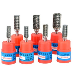 Fresas Rotativas de Carburo de Tungsteno de 6mm, Cortadores de Grabado, Cortadores Cilíndricos, Cabezales de Pulido, Fresas de Fresado, Fresas con Punta de Carburo - Product Image 1