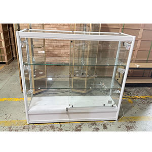 กว่างโจวไฟ LED ความสว่างสูงมาใหม่เป็นมิตรกับสิ่งแวดล้อมยืนฟรี<span class=keywords><strong>ร้าน</strong></span>ค้าปลีกจัดแสดงเครื่องประดับสีขาว - Product Image 5