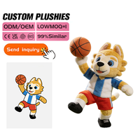 Layanan OEM/ODM Kustomisasi Pabrik Mainan Boneka Plush Super Lembut Bordir Kustom Sepak Bola Bola Basket Bola Rugby