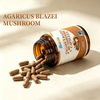 Complément alimentaire de qualité supérieure avec des vitamines naturelles, extrait d'Agaricus Blazei en capsules