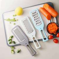 Keuken Gadgets Accessoires Set van 3: Groente Rasp, Meloenrasp, Kaas- & Gemberrasp