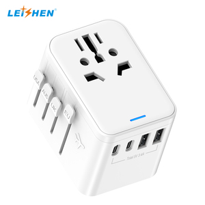 3.4A 17W 3 USB C & 1 USBA 듀얼 10A 융합 국제 플러그 어댑터 범용 여행 어댑터 전세계 여행 어댑터 - Product Image 3