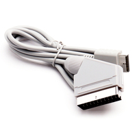 1,8m RGB Scart-Kabel für Sony Playstation PS1 PS2 PS3 TV AV-Anschluss Ersatz-Verbindungskabel für PAL/NTSC-Konsolen