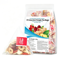 Tisane aux fleurs pour l'été : Renforce l'immunité, reconstitue et nourrit le sang, 150g (5x30 sachets), eau chaude ou froide
