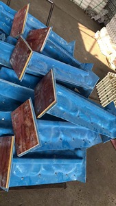 65cm Height <b>Plastic</b> Concrete Precast Leaf Shape Baluster Mold Decorative Handrails Mold for Railings - Product Image 6