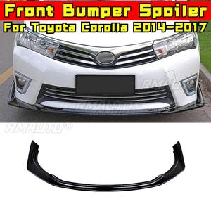Protector de Parachoques Delantero para Automóvil, Difusor de Labio, Alerón Negro Brillante, Pieza de Modificación para Toyota Corolla 2014-2017, Accesorios para Automóvil - Product Image 2