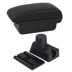 Vtear ABS ที่วางแขนในรถหนังกล่องเก็บของที่วางถ้วย USB อุปกรณ์ตกแต่งภายในใช้ได้กับ Mitsubishi <span class=keywords><strong>attrage</strong></span> 2015-2018 - Product Image 1