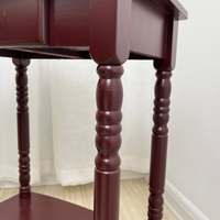 Nizza Stil Vintage Massivholz Schrank Beistell tisch Nachttisch mit Schublade für Schlafzimmer Wohnzimmer
