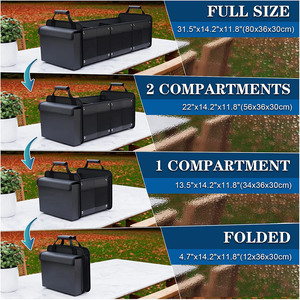 Organizador de <span class=keywords><strong>Maletero</strong></span> Personalizado para SUV de Lujo, Multiusos y Resistente, con Bolsa Refrigerante y Material Oxford - Product Image 5
