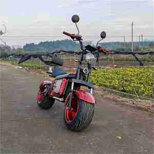 Motor <span class=keywords><strong>El</strong></span>éctrico sin Escobillas de 60V, Scooter con Absorción de Impactos, Motocicleta Todoterreno con Neumáticos Anchos - Product Image 1