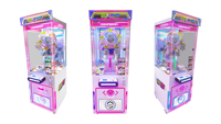 Machine de jeu d'arcade à monnayeur pour la distribution de prix et l'échange de cadeaux, taux de gain ajustable, garantie 1 an, boîtier métallique