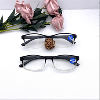 Nouvelles lunettes de lecture tendance, monture noire simple en plastique PC, verres transparents anti-lumière bleue, pour hommes et femmes, toutes formes de visage
