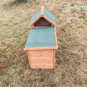 SDR027 Eco-Friendly Wooden Rabbit Hutch Outdoor All Seasons <b>Pet</b> House - Product Image 4