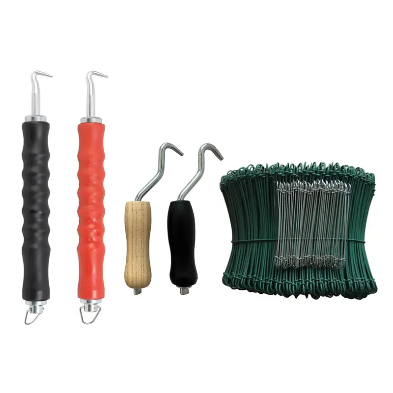 Professional custom Tie Twister Tool Wooden Handle rebar tie wire twister tool