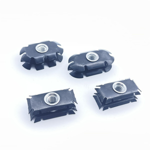 M6 M8 Sunflower Type Stainless Steel <strong>Square</strong> Tube <strong>Insert</strong> <strong>Threaded</strong> Nut - Product Image 5