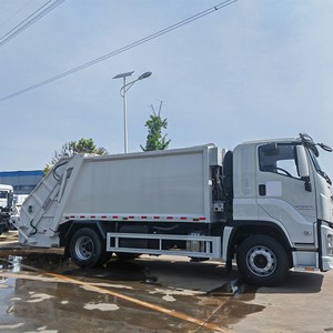 Camion Compacteur à Ordures Diesel ISUZU GIGA 16m³ Ultra-High 4X2 pour la Collecte des Déchets à Vendre - Product Image 5