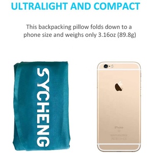 Almohada de aire TPU inflable portátil compacta para viajes al aire libre, almohada para dormir para acampar multiusos - Product Image 4