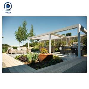 Les pavillons de jardin <span class=keywords><strong>PRIMA</strong></span> de haute qualité en aluminium sont équipés de parasols électriques et de toits modernes - Product Image 1