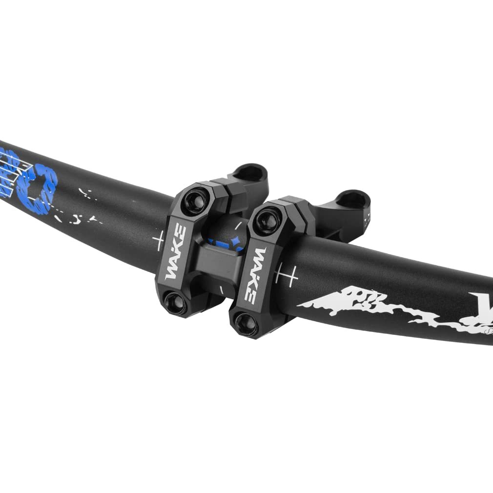 Guidon VTT Wake En Alliage Aluminium 31.8mm - Noir Poli - Largeur 780mm - Neuf