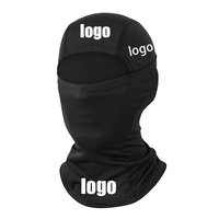 Vente en gros de balaclavas légers à séchage rapide en polyester et élasthanne, doublure de casque de moto, masque intégral pour le cyclisme et la course à pied