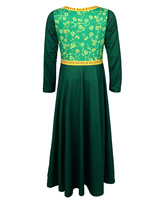 Disfraz de Cosplay de Princesa Fiona de Shrek para Halloween Vestido Largo Verde para Actuación Escénica