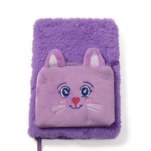 Porte-monnaie multifonctionnel promotionnel, ensemble de carnet mignon en peluche pour enfants et étudiants - Product Image 3