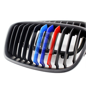 กระจังหน้า BMW F20 F21 สีดำด้าน สไตล์ M ผลิตจากพลาสติก ABS สำหรับปี 2011 2014 ซีรีส์ 1 ชุดแต่งกันชน อัพเกรด - Product Image 2