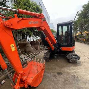 รถขุดมือสอง Hitachi ZX55 พร้อมชั่วโมงการทำงานต่ำ เครื่องยนต์ เกียร์ ปั๊ม PLC ชิ้นส่วนหลักสำหรับงานขุด พร้อมใบรับรอง CE EPA มีสินค้าในสต็อก - Product Image 3