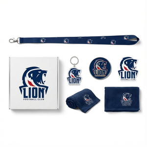 Kit di Benvenuto per Dipendenti con Logo Personalizzato, Scatola di Accoglienza per Nuovi Assunti, Set Regalo Brandizzato con Asciugamano <span class=keywords><strong>e</strong></span> Cordino - Product Image 2