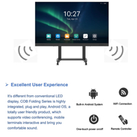 Téléviseur LED sans fil ultra-fin M-Shine 4K avec garantie de 2 ans, étanche IP54